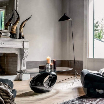 Serge Mouille Floor Lamp | Metal & Aluminum | White or Black