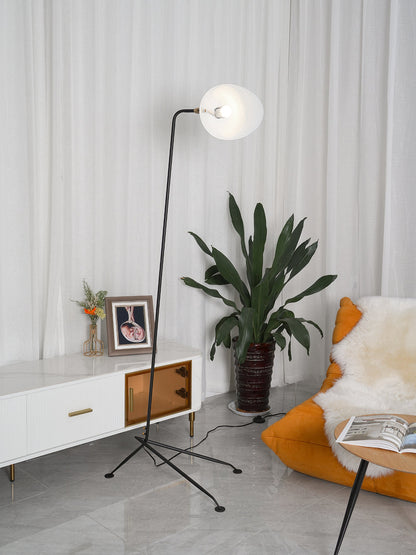 Serge Mouille Floor Lamp | Metal & Aluminum | White or Black