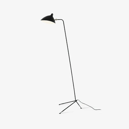 Serge Mouille Floor Lamp | Metal & Aluminum | White or Black