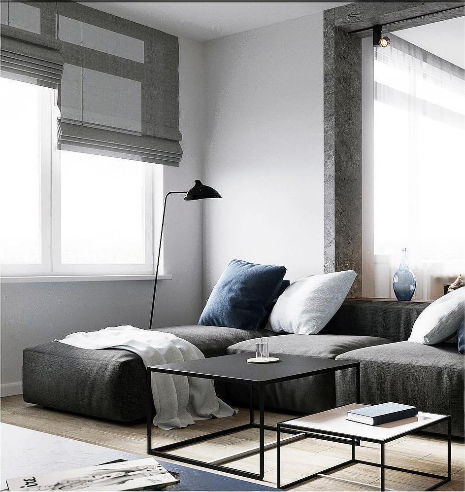 Serge Mouille Floor Lamp | Metal & Aluminum | White or Black