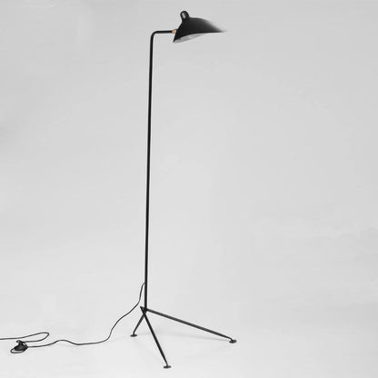 Serge Mouille Floor Lamp | Metal & Aluminum | White or Black