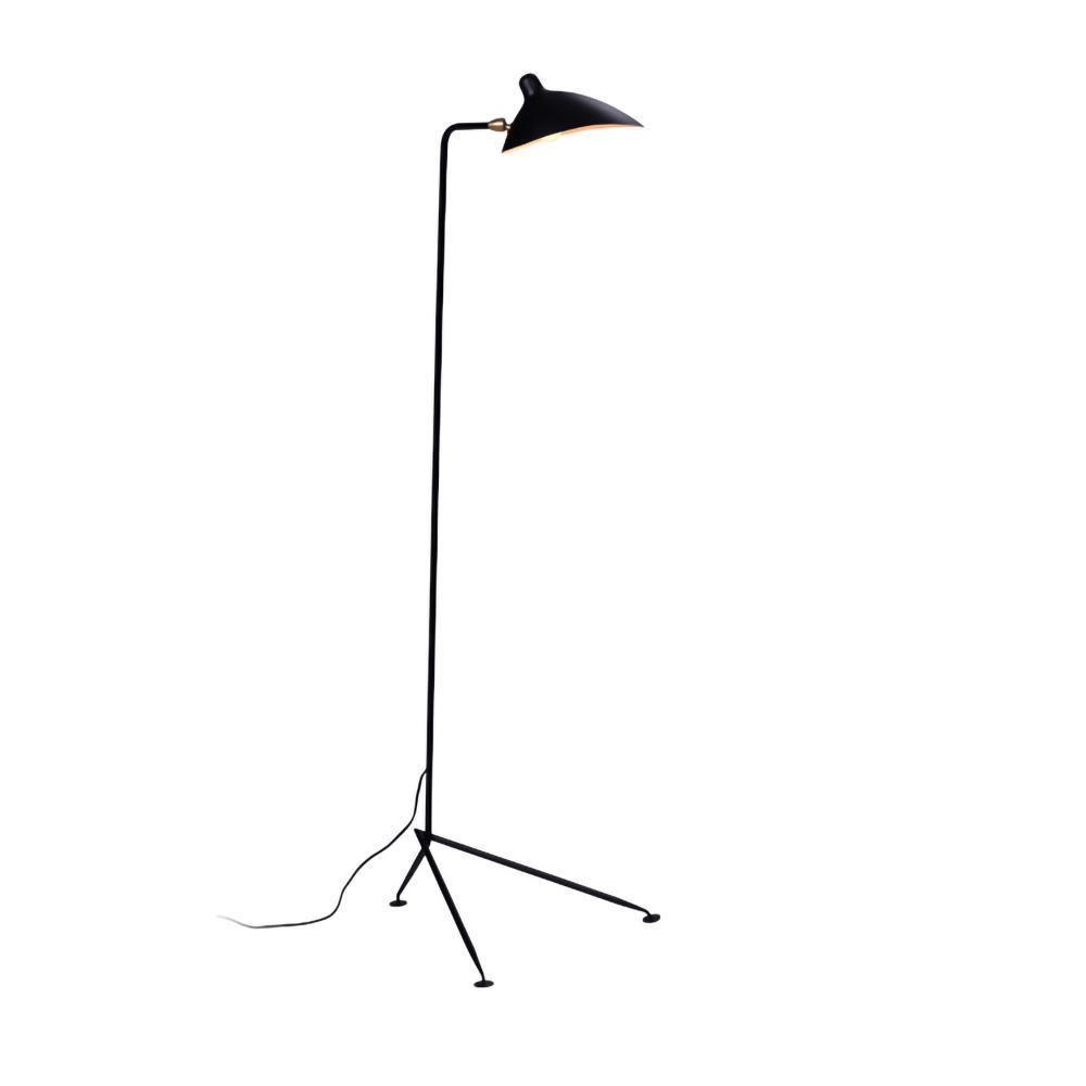 Serge Mouille Floor Lamp | Metal & Aluminum | White or Black