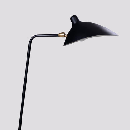 Serge Mouille Floor Lamp | Metal & Aluminum | White or Black