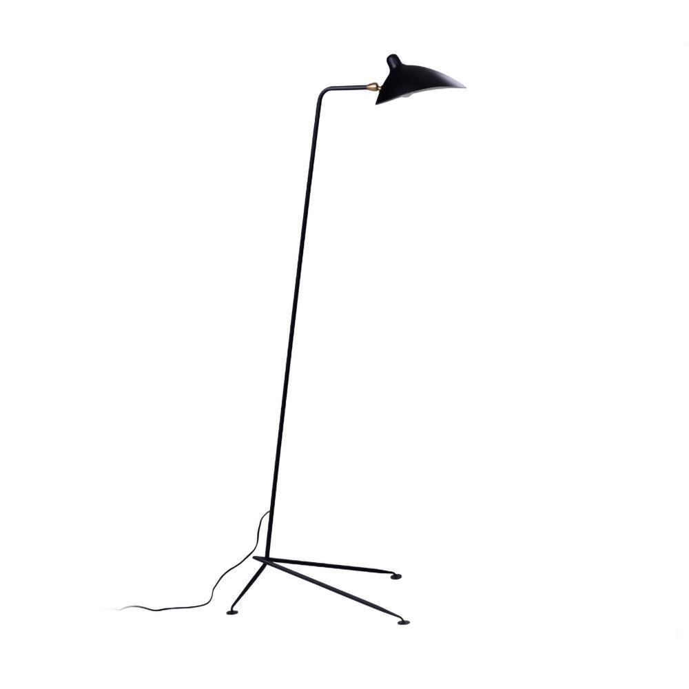 Serge Mouille Floor Lamp | Metal & Aluminum | White or Black