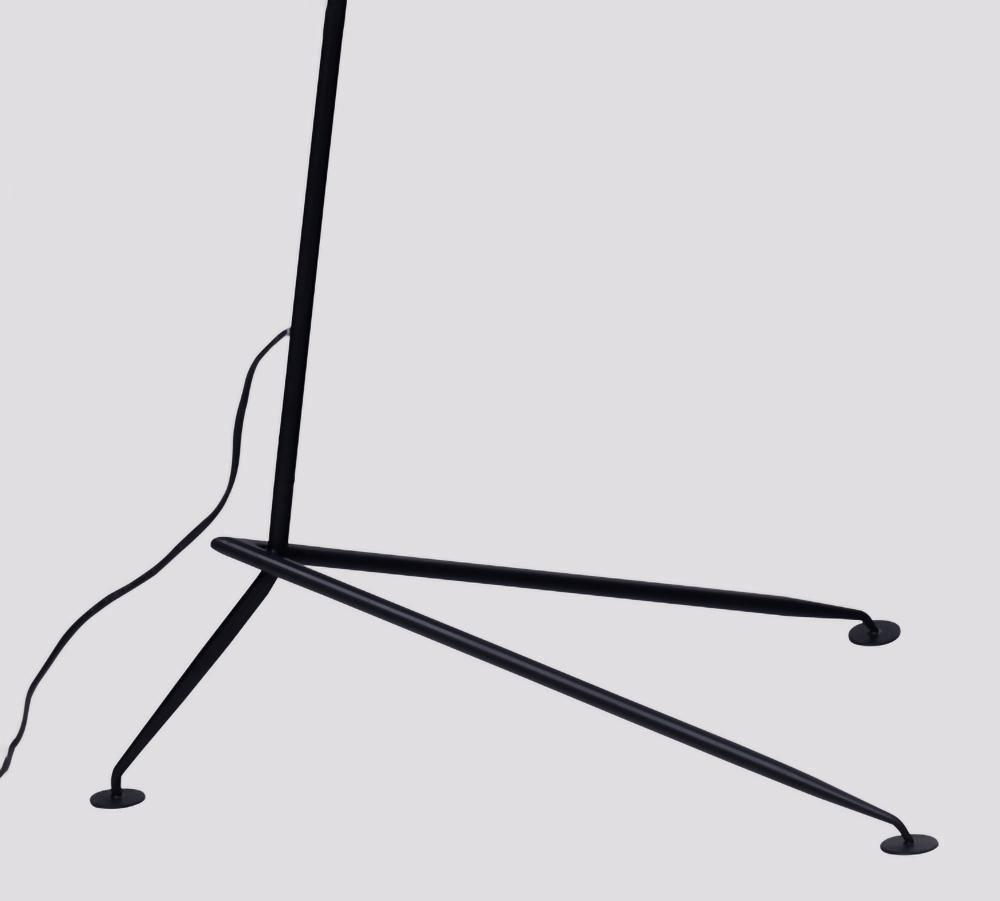 Serge Mouille Floor Lamp | Metal & Aluminum | White or Black