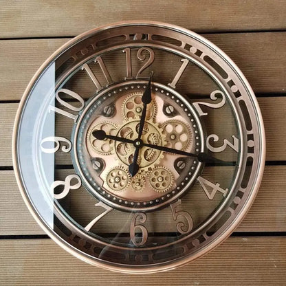 Horloge Murale | Cuivre Vintage | 53cm