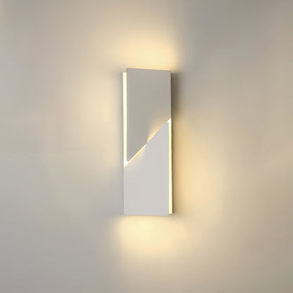 Wall Sconce Light | Laser-Cut Aluminum | Set of 2, White