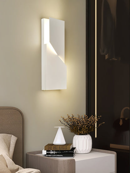 Wall Sconce Light | Laser-Cut Aluminum | Set of 2, White