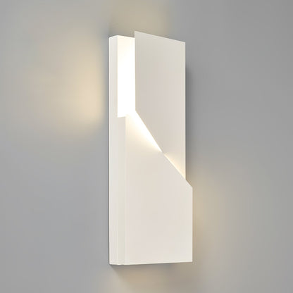 Wall Sconce Set | Rechargeable Laser-Cut Aluminum | Matte White
