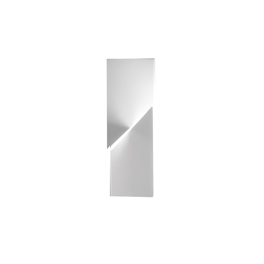 Wall Sconce Set | Rechargeable Laser-Cut Aluminum | Matte White