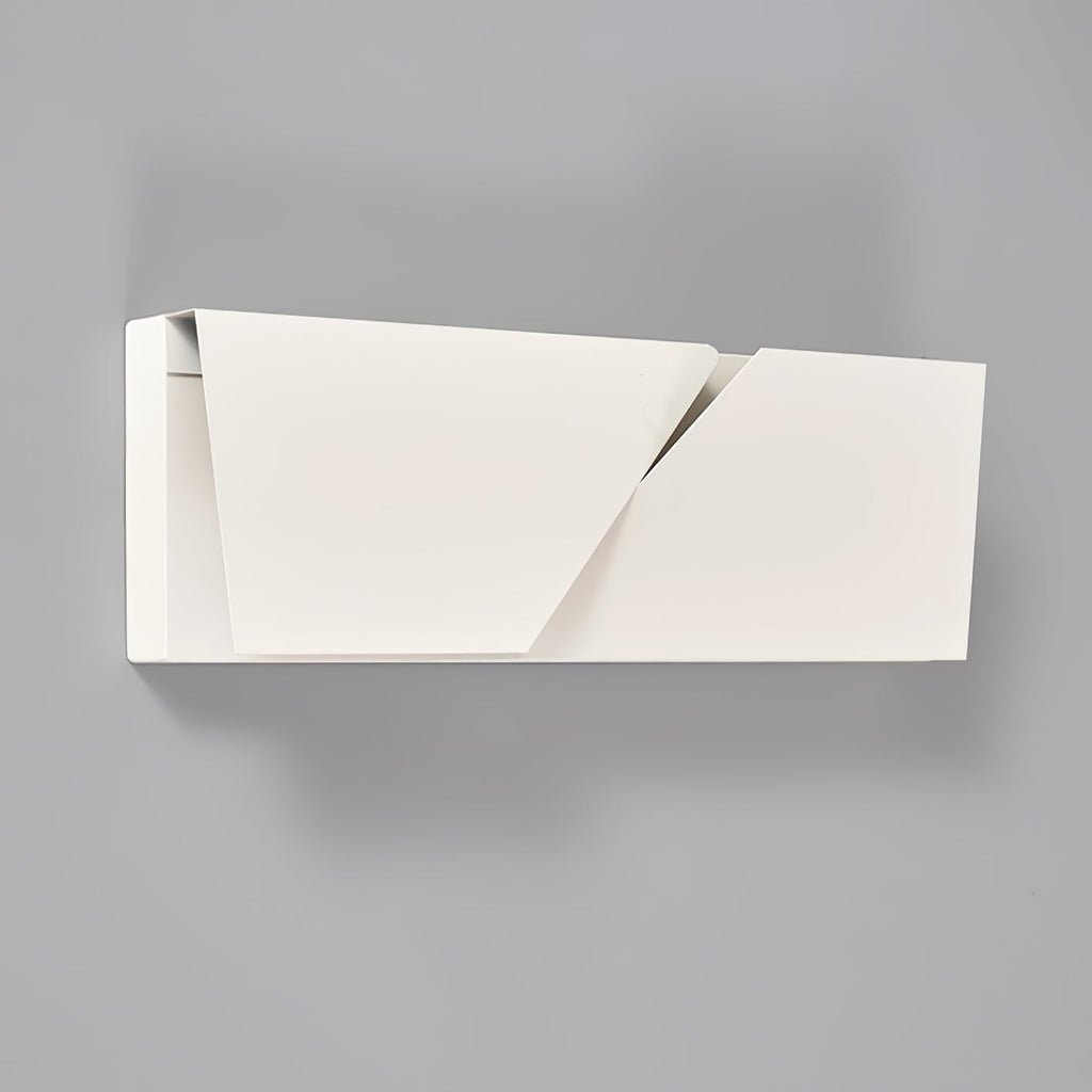 Wall Sconce Set | Rechargeable Laser-Cut Aluminum | Matte White