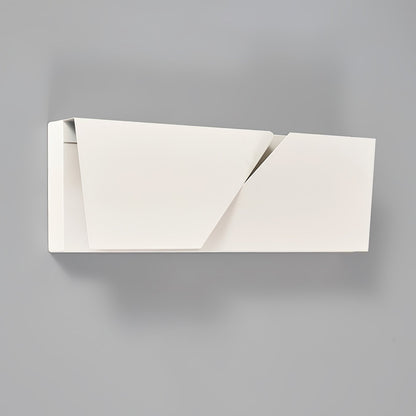 Wall Sconce Set | Rechargeable Laser-Cut Aluminum | Matte White