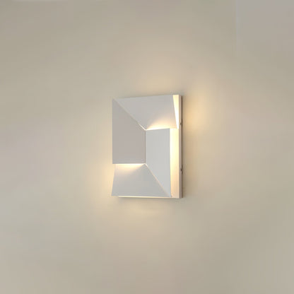 Wall Sconce Set | Rechargeable Laser-Cut Aluminum | Matte White