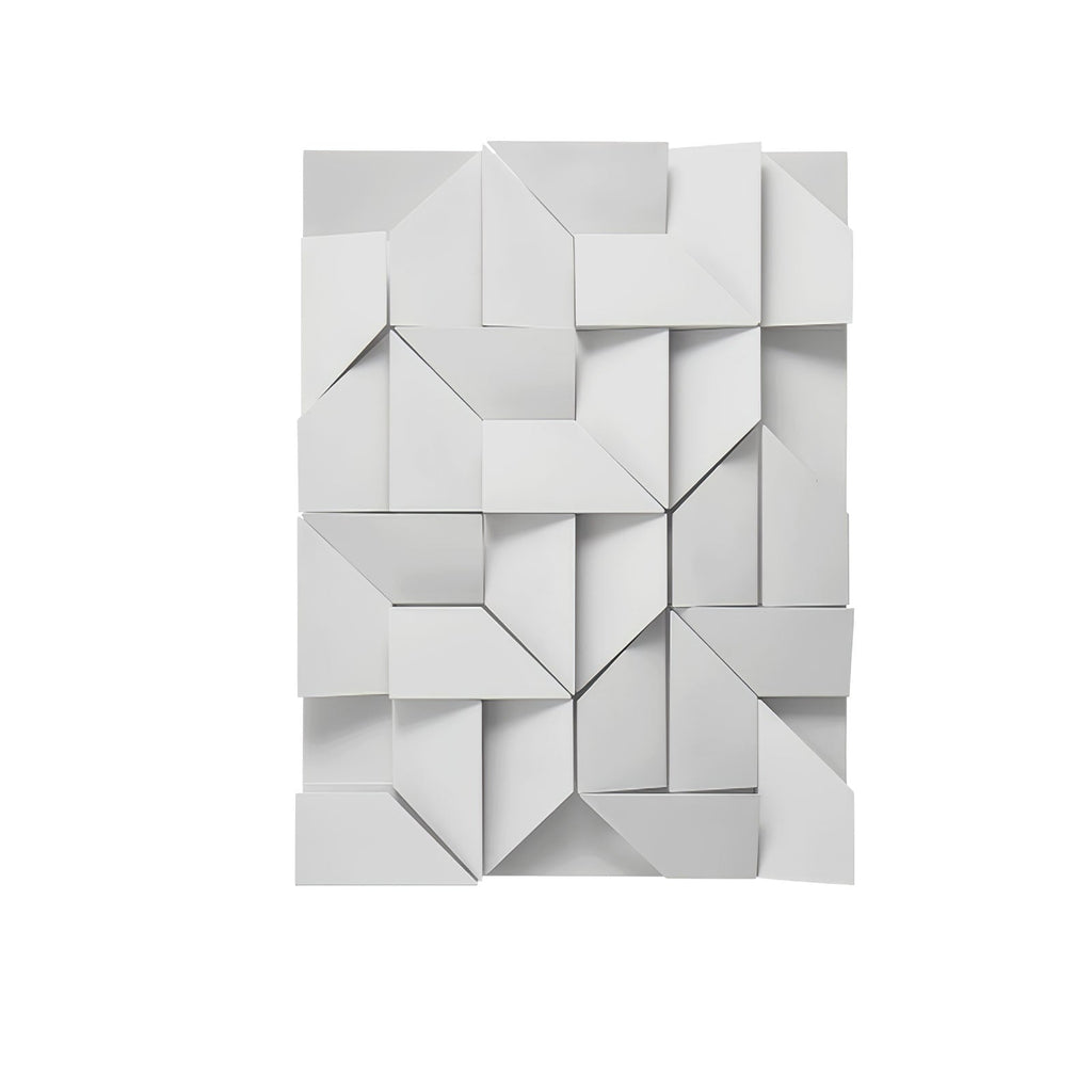 Wall Sconce Set | Rechargeable Laser-Cut Aluminum | Matte White
