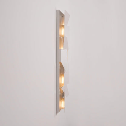 Wall Sconce Light | Laser-Cut Aluminum | Set of 2, White