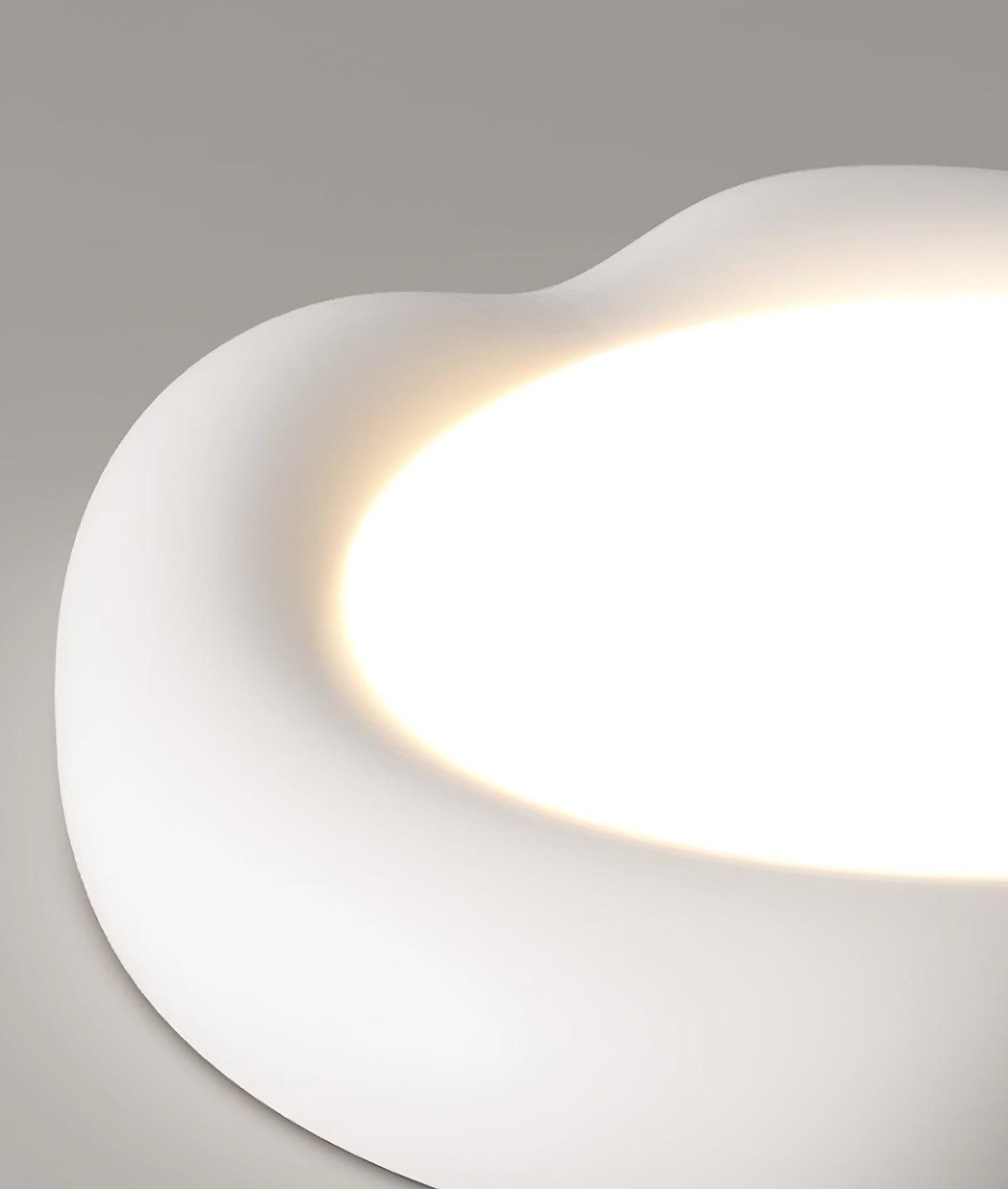 Apple Shaped Ceiling Lamp | LED Resin & Acrylic | 50cm Diameter