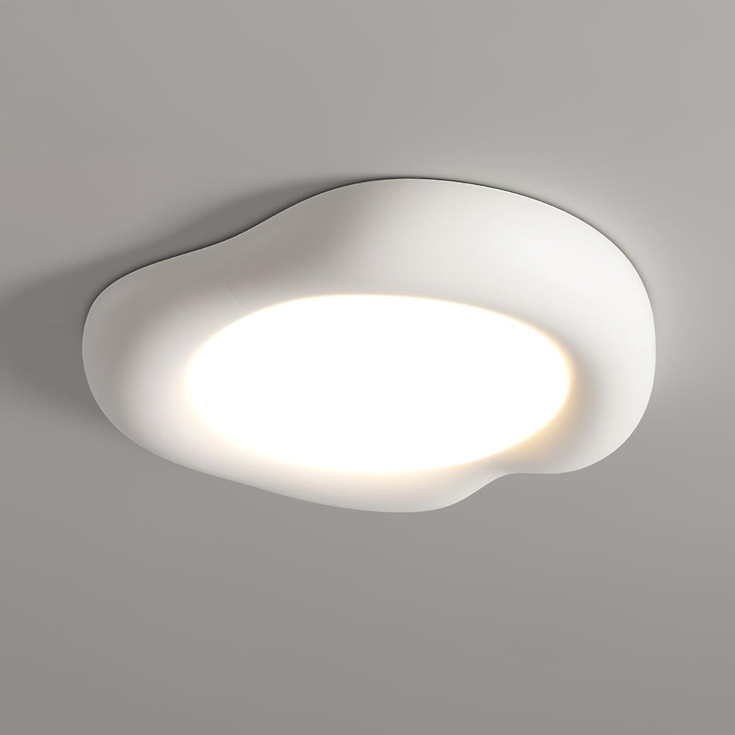 Apple Shaped Ceiling Lamp | LED Resin & Acrylic | 50cm Diameter