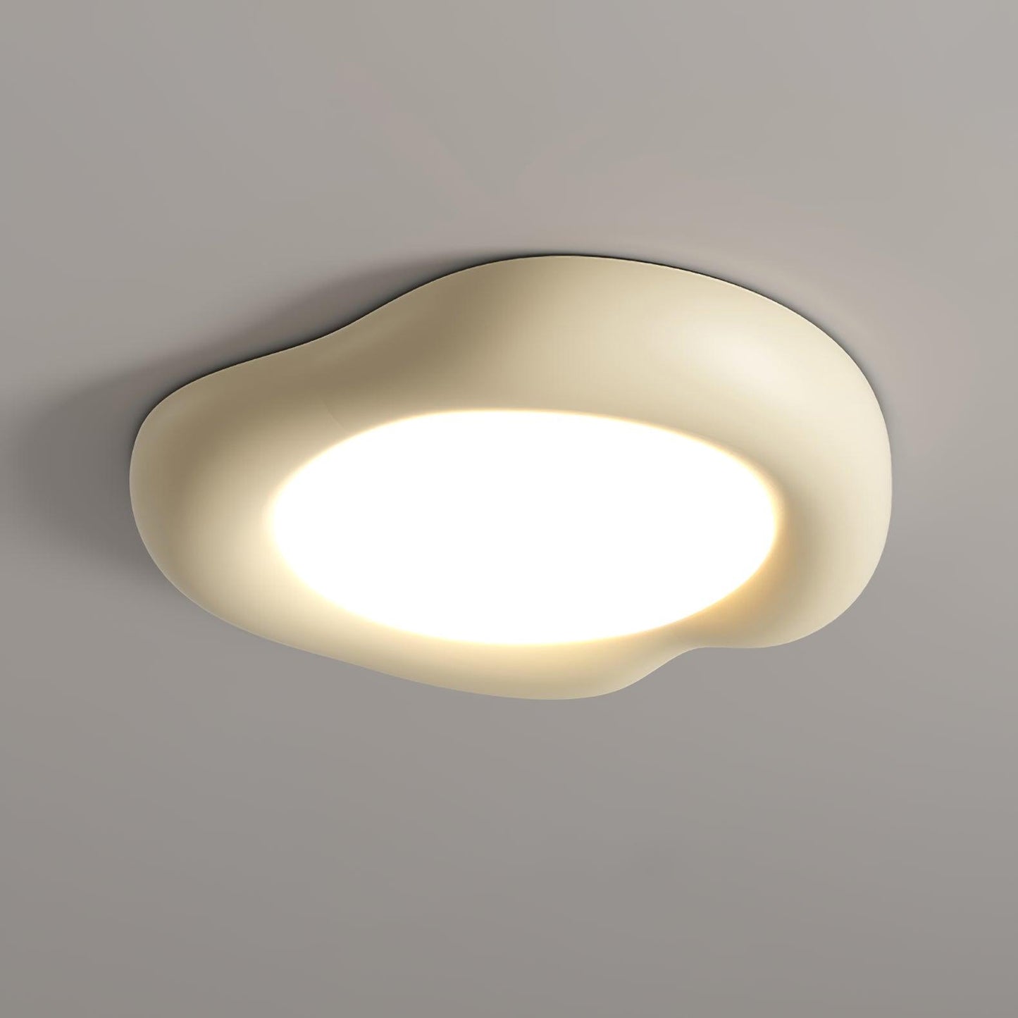 Apple Shaped Ceiling Lamp | LED Resin & Acrylic | 50cm Diameter