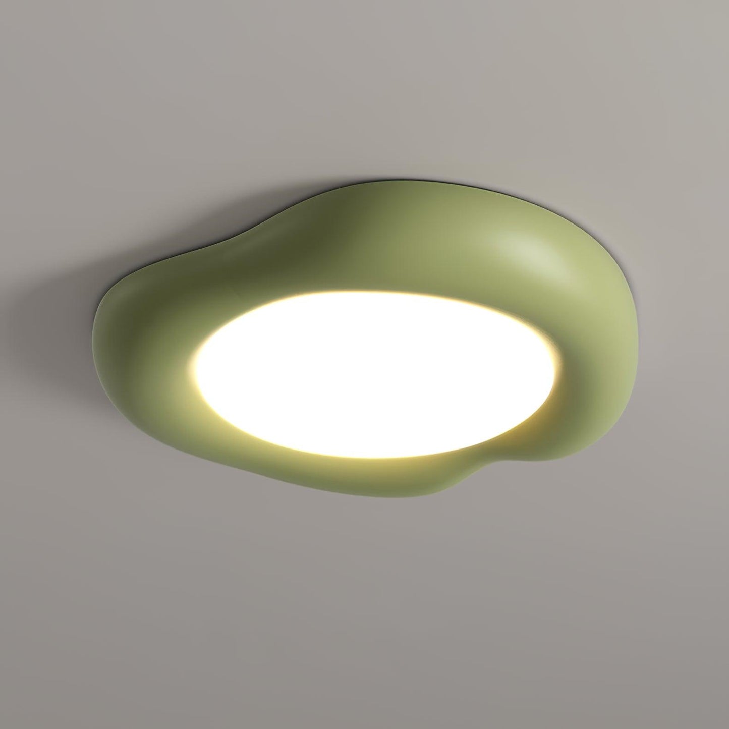 Apple Shaped Ceiling Lamp | LED Resin & Acrylic | 50cm Diameter