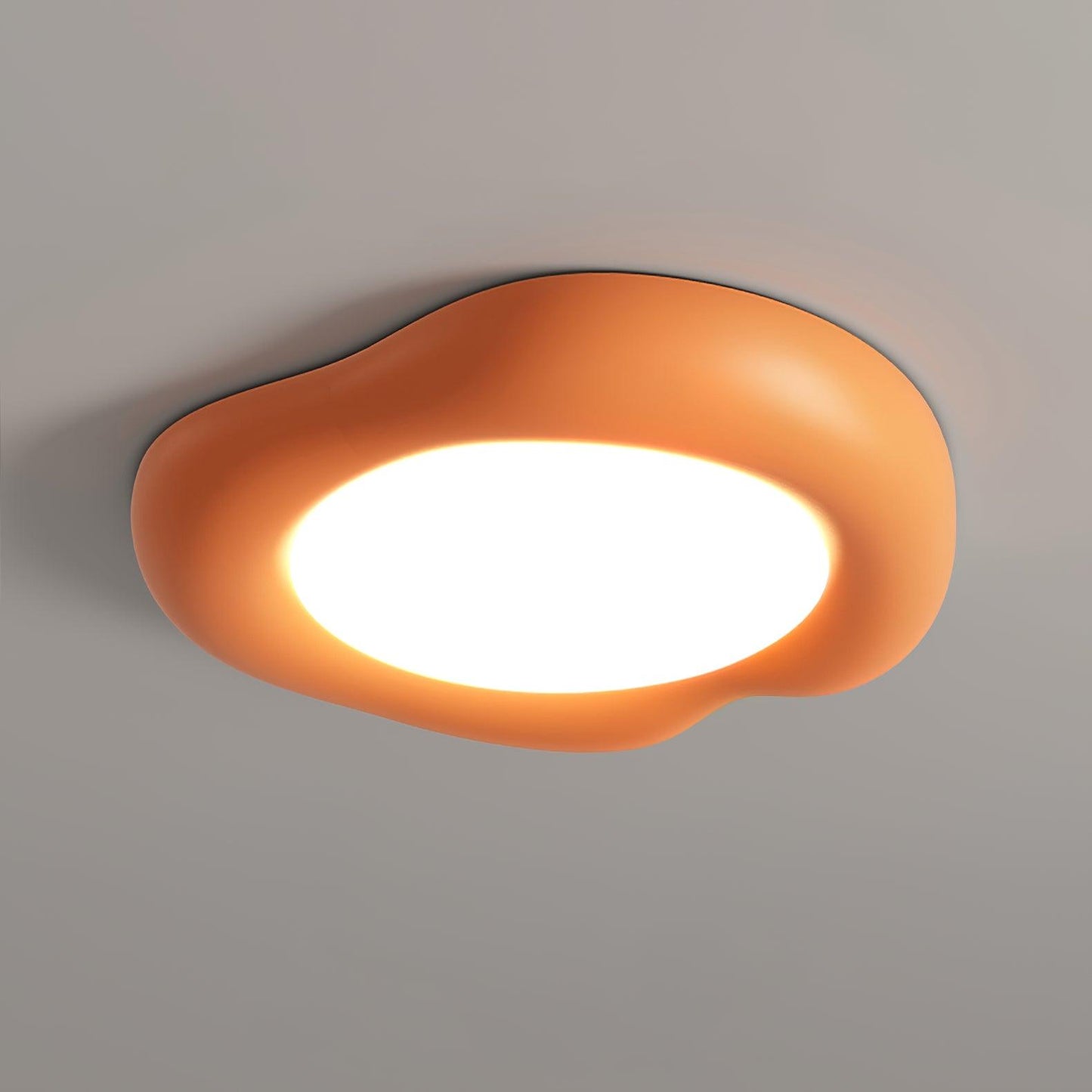 Apple Shaped Ceiling Lamp | LED Resin & Acrylic | 50cm Diameter