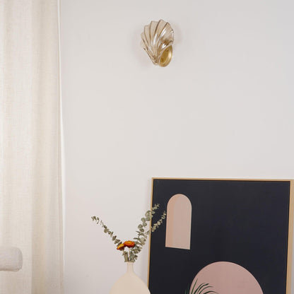 Shell Wall Light | Brass Finish | Set of 2