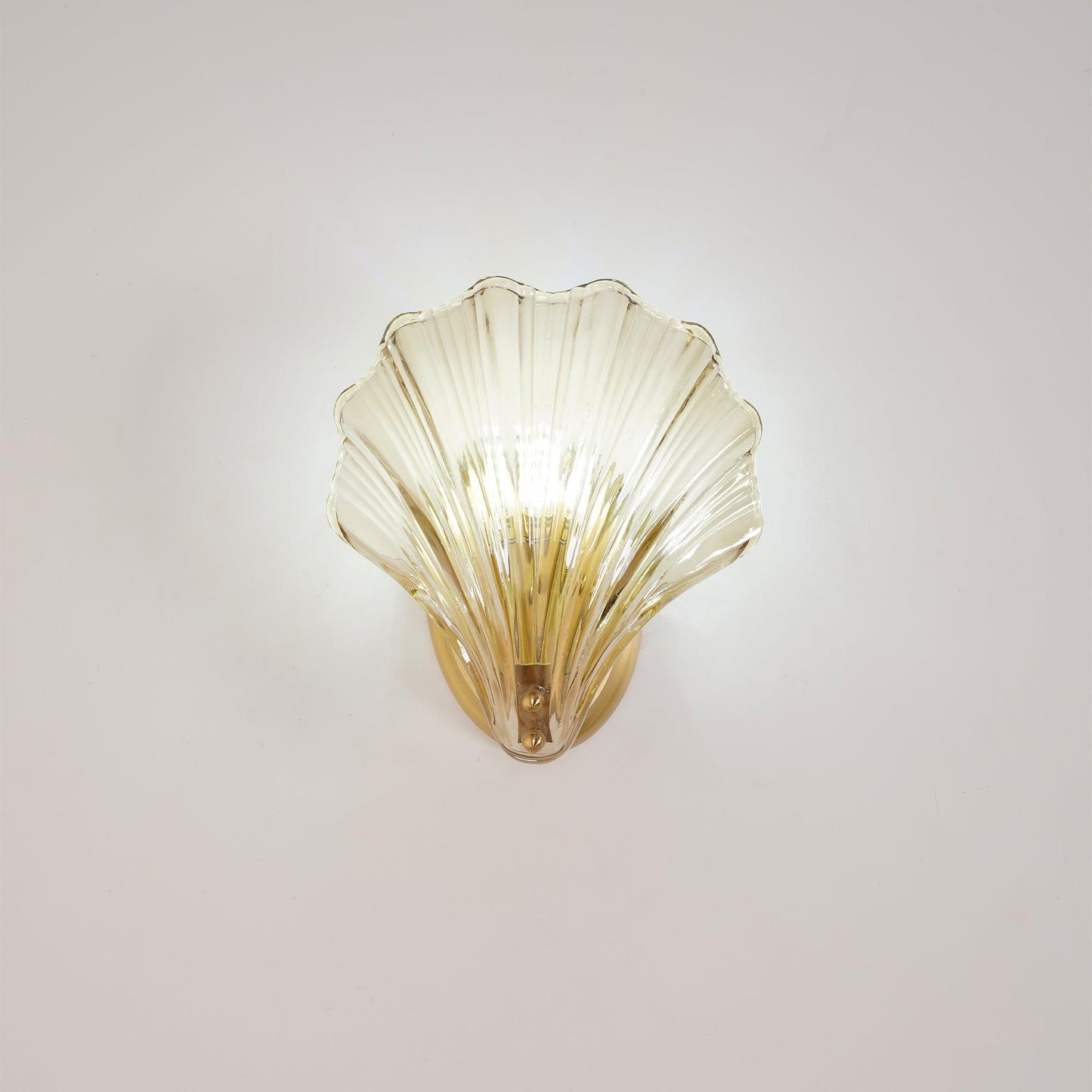 Shell Wall Light | Brass Finish | Set of 2