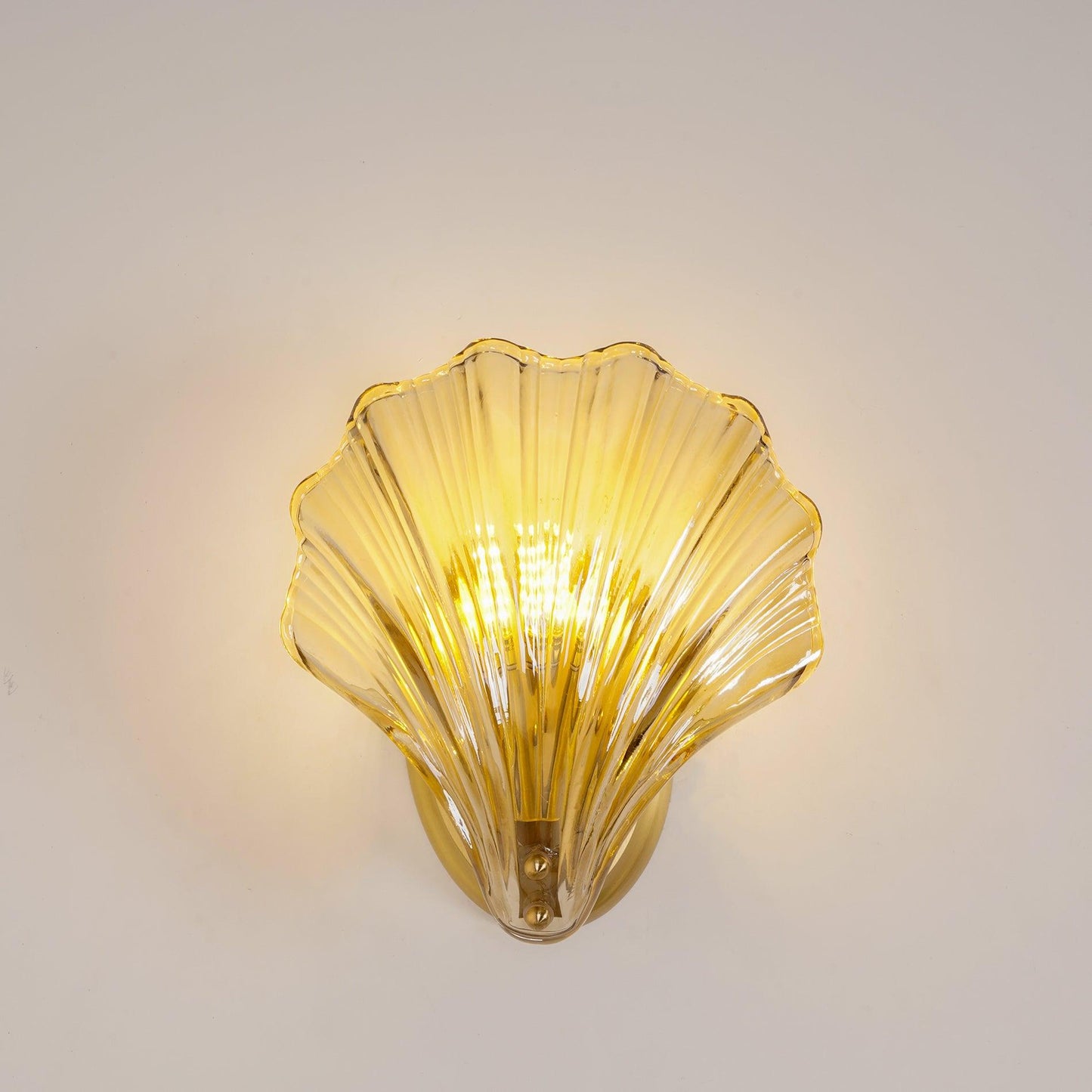 Shell Wall Light | Brass Finish | Set of 2