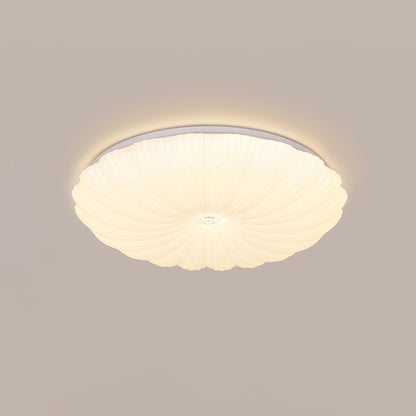 Acrylic Shell Ceiling Lamp | Metal & Acrylic | White