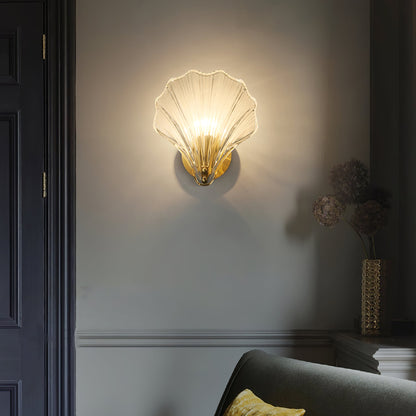 Shell Wall Light | Brass Finish | Set of 2