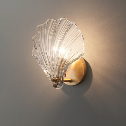 Shell Wall Light | Brass Finish | Set of 2