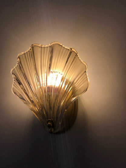 Shell Wall Light | Brass Finish | Set of 2