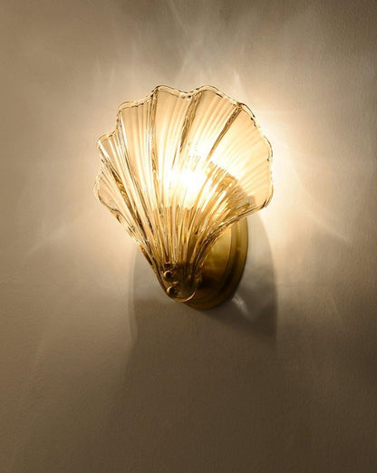 Shell Wall Light | Brass Finish | Set of 2