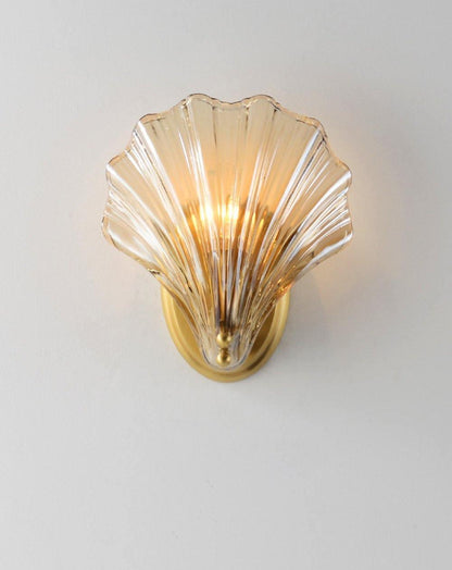 Shell Wall Light | Brass Finish | Set of 2