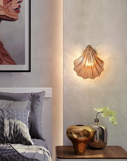 Shell Wall Light | Brass Finish | Set of 2