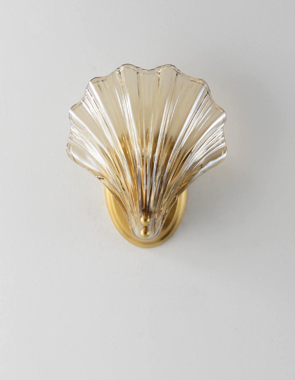 Shell Wall Light | Brass Finish | Set of 2