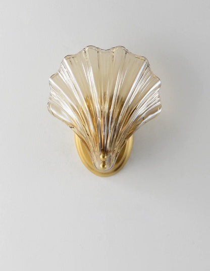 Shell Wall Light | Brass Finish | Set of 2