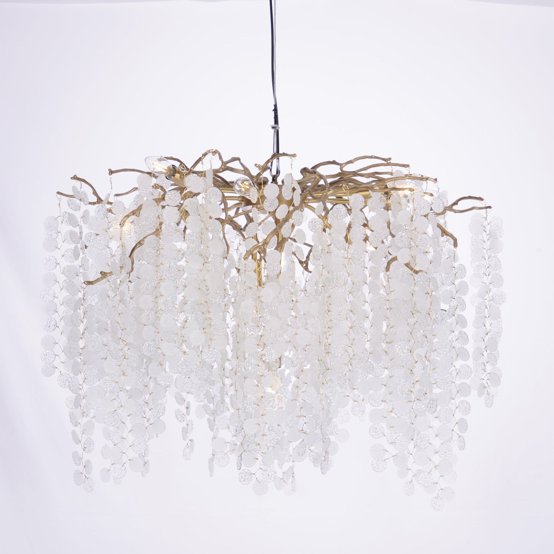 Shiro Noda Crystal Chandelier