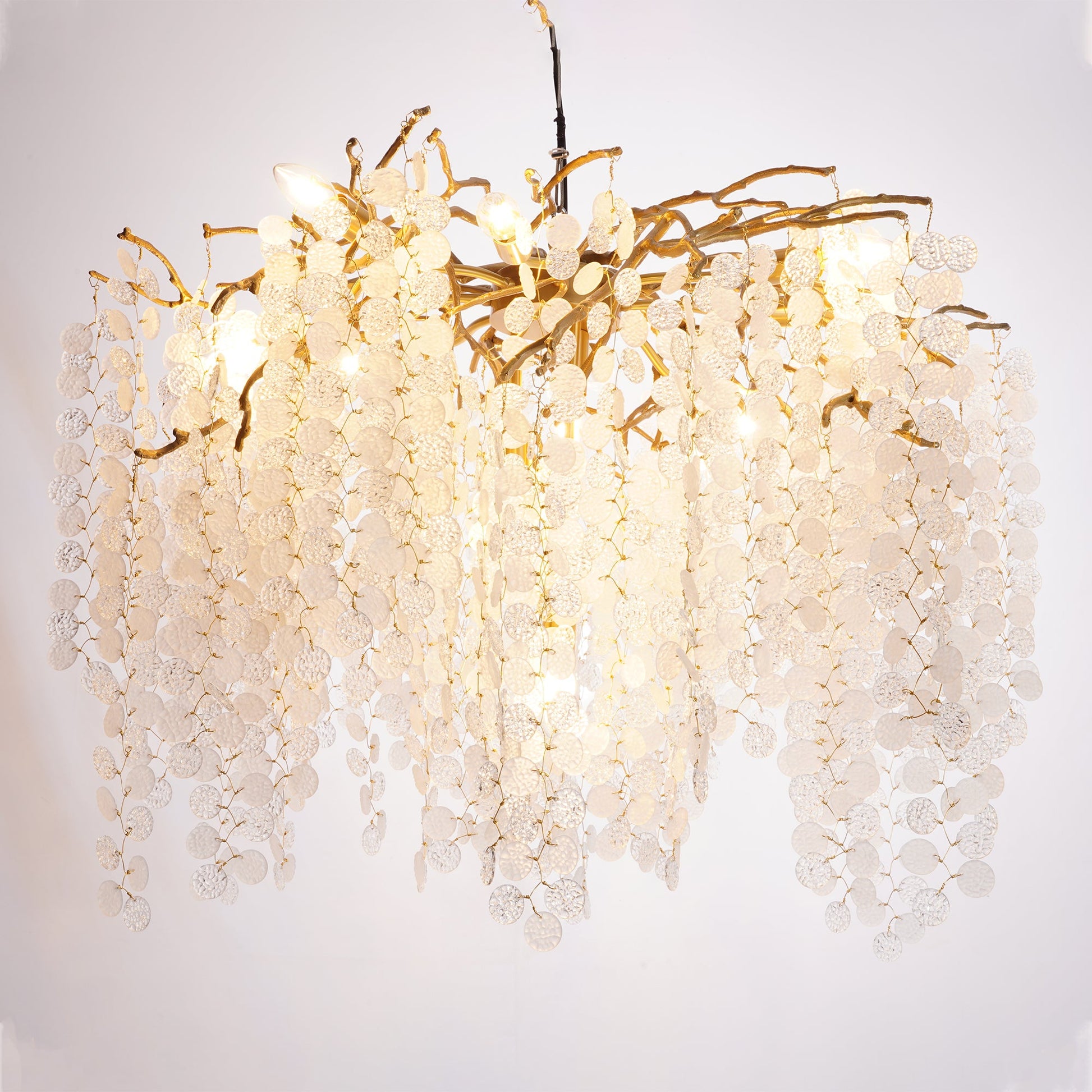 Shiro Noda Crystal Chandelier