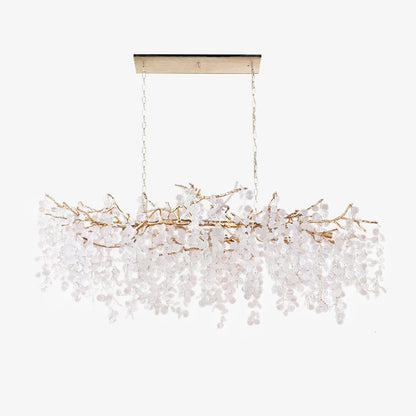 Crystal Chandelier | Brass & Nickel Finish | Multiple Diameter Options