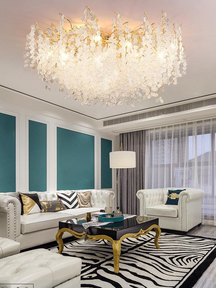 Shiro Noda Ceiling Lamp | Frosted Glass & Metal | Multiple Diameter Options