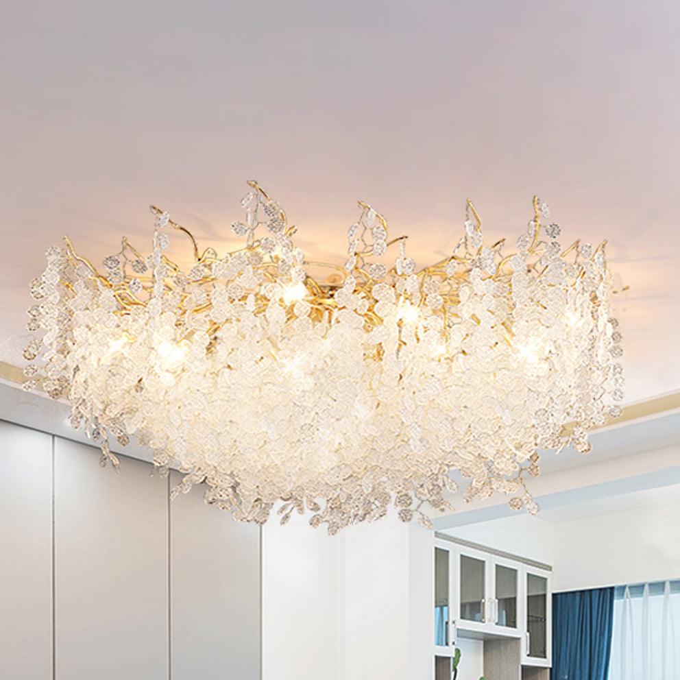 Shiro Noda Ceiling Lamp | Frosted Glass & Metal | Multiple Diameter Options