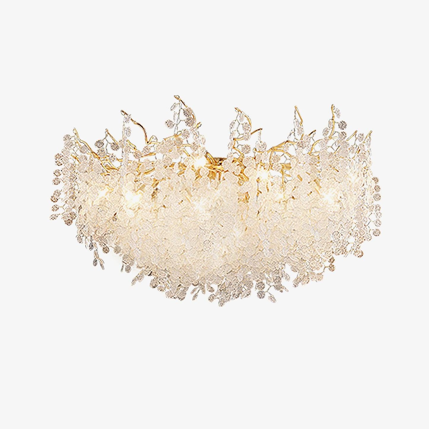 Shiro Noda Ceiling Lamp | Frosted Glass & Metal | Multiple Diameter Options