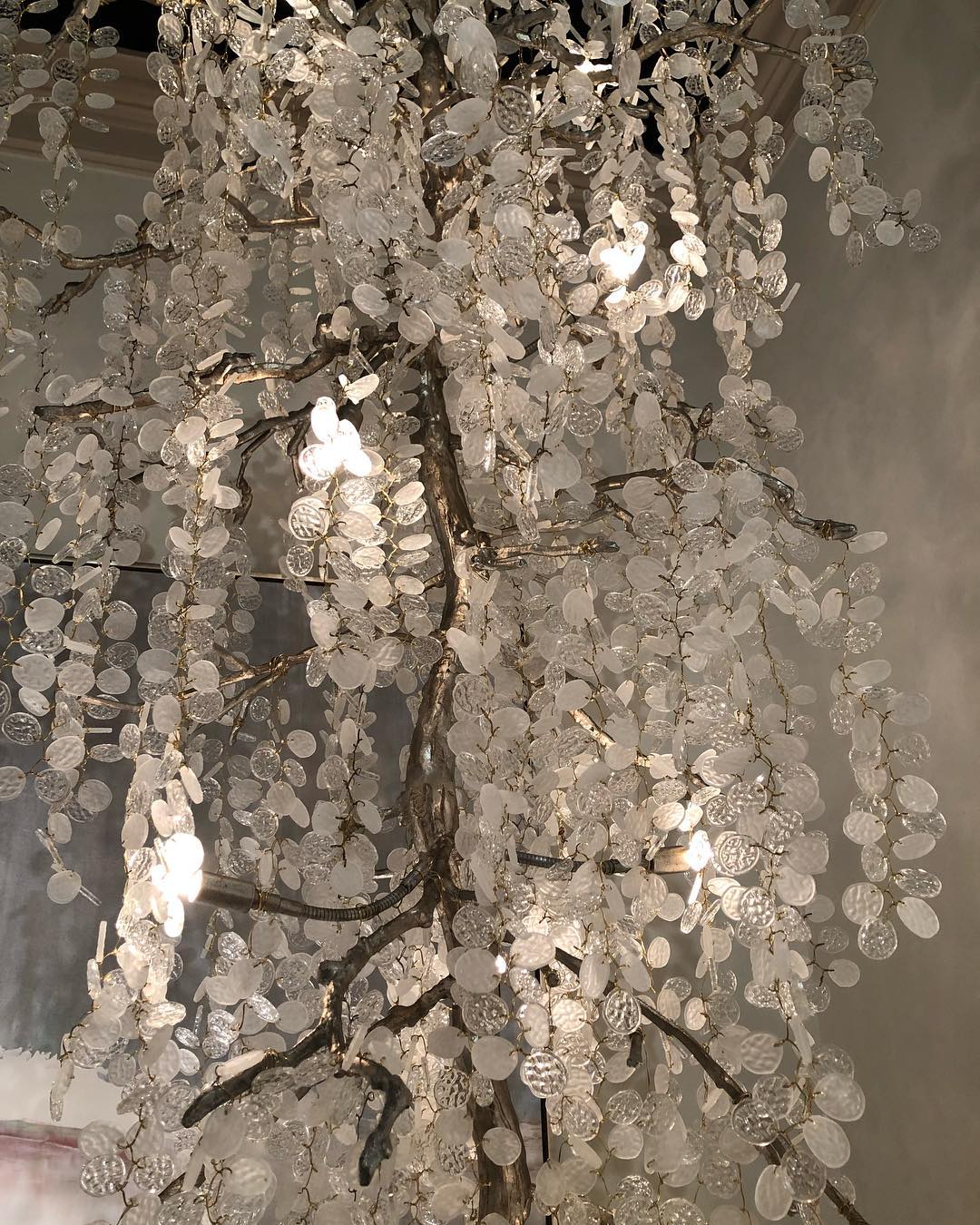 Shiro Noda Crystal Chandelier