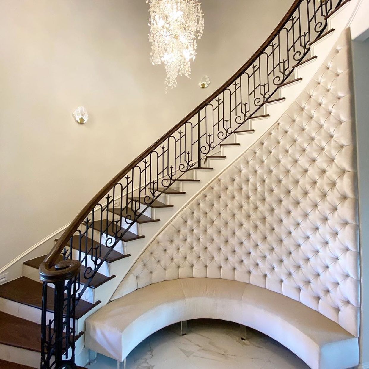 Shiro Noda Crystal Chandelier