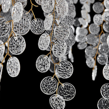 Crystal Chandelier | Brass & Nickel Finish | Multiple Diameter Options
