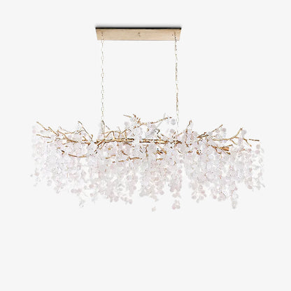 Crystal Chandelier | Brass & Nickel Finish | Multiple Diameter Options