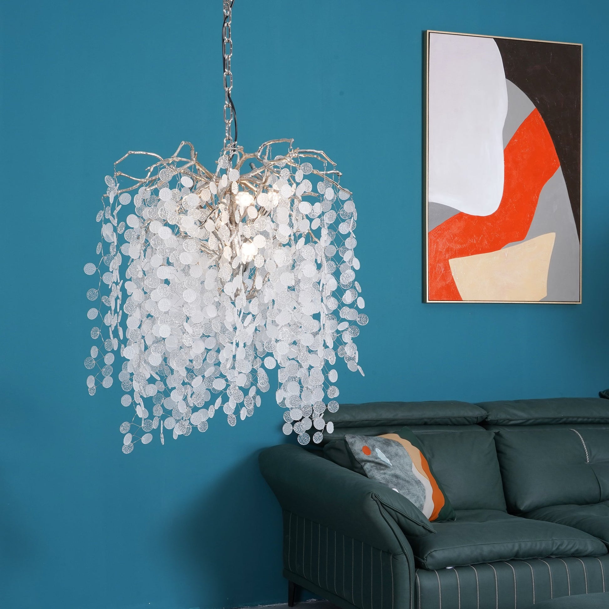 Shiro Noda Crystal Chandelier