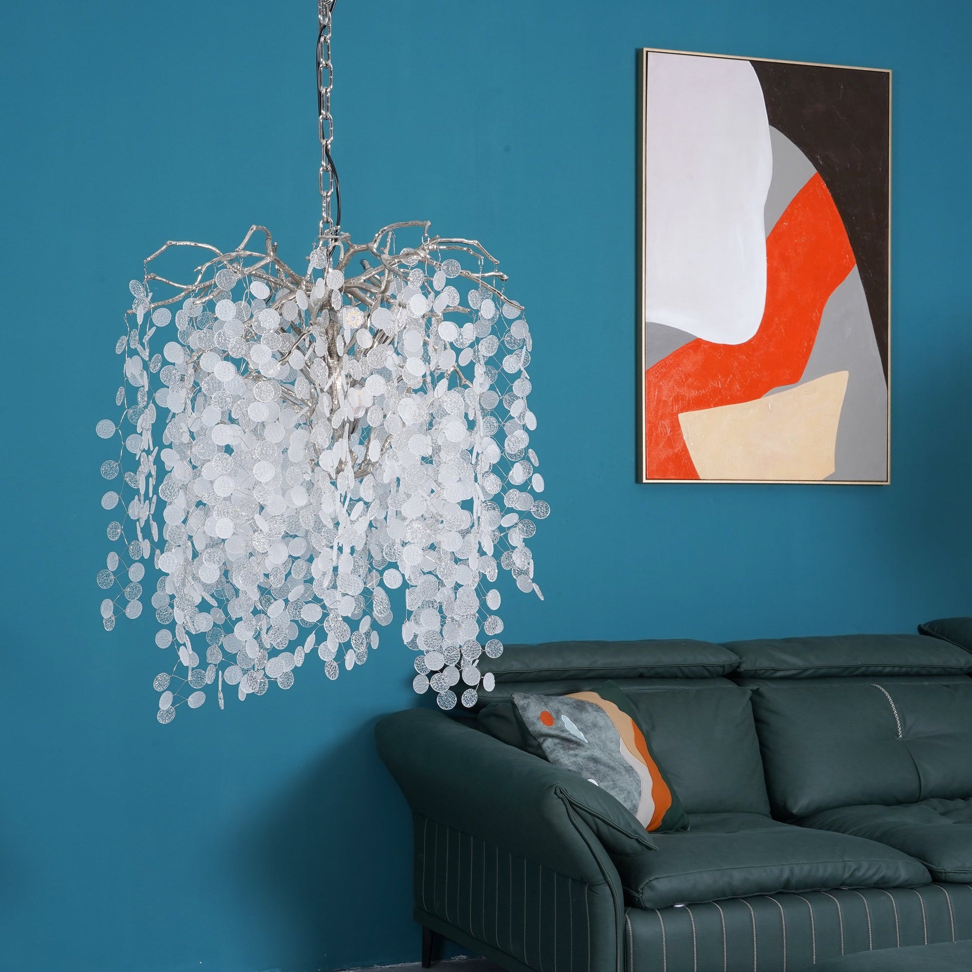 Shiro Noda Crystal Chandelier