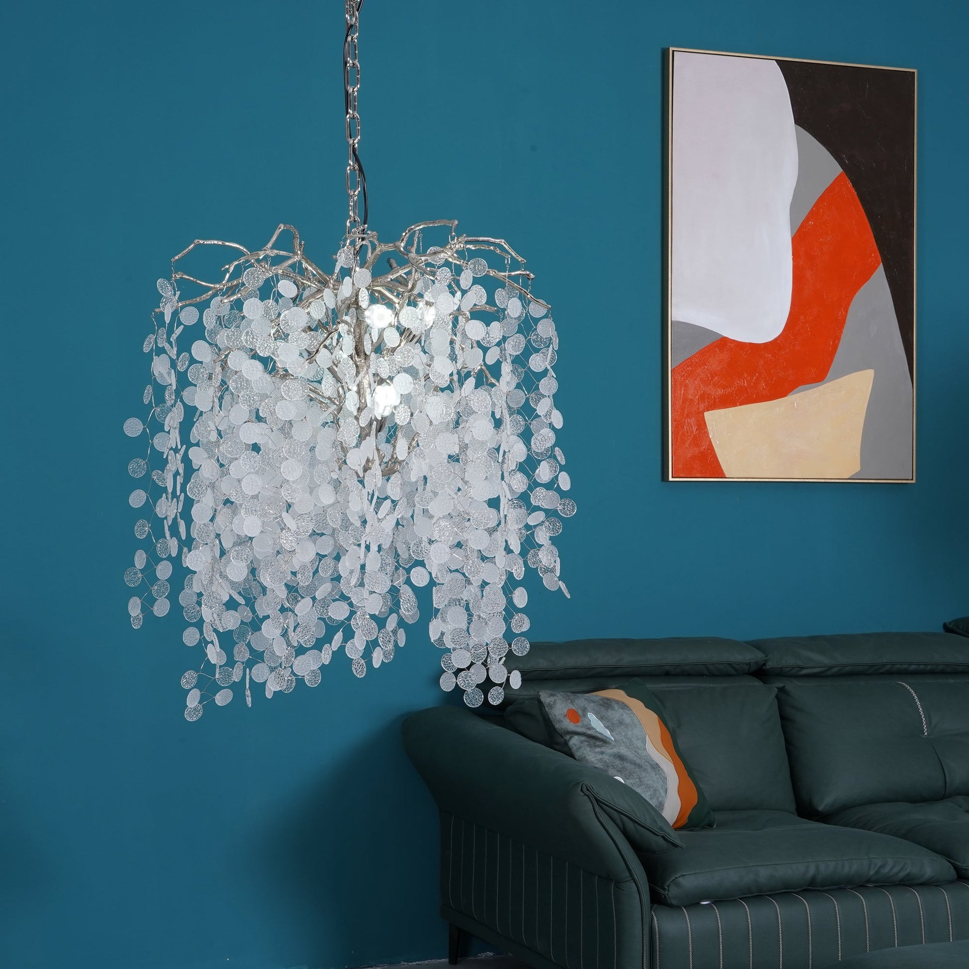 Shiro Noda Crystal Chandelier