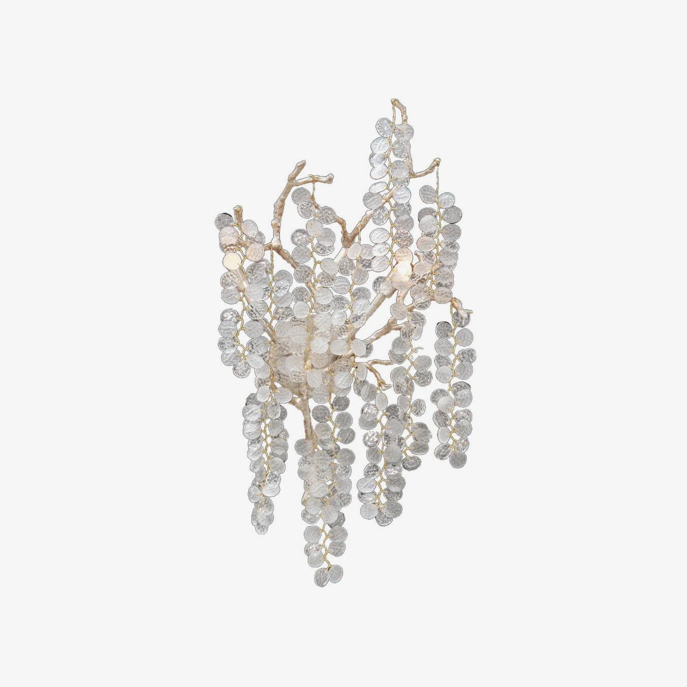 Shiro Noda Wall Lamp | Brass & Crystal | Set of 2